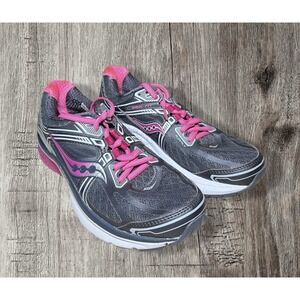Saucony Omni 15 Women's Size 7 Running Shoes Black Pink